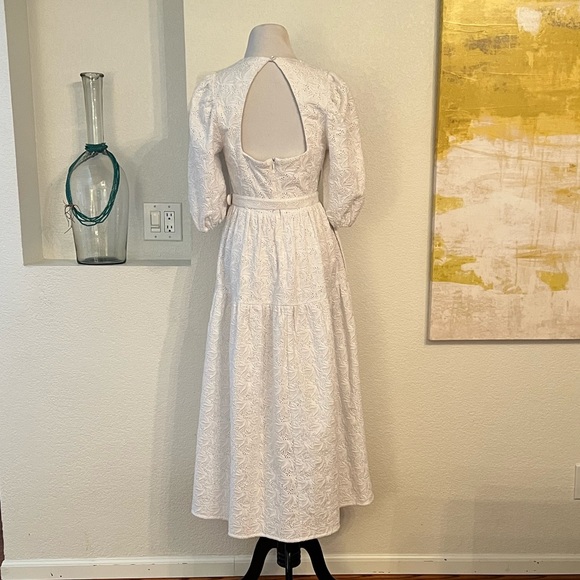 NICHOLAS White Midi Dress - Picture 13 of 16